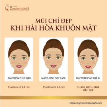 MŨI CHỈ ĐẸP KHI HÀI HÒA KHUÔN MẶT