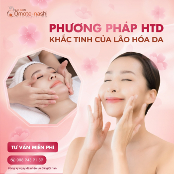 PHƯƠNG PHÁP HTD – KHẮC TINH CỦA LÃO HÓA DA 