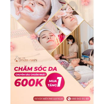 MUA 1 TẶNG 1 – CHĂM SÓC DA CHUẨN NHẬT BẢN