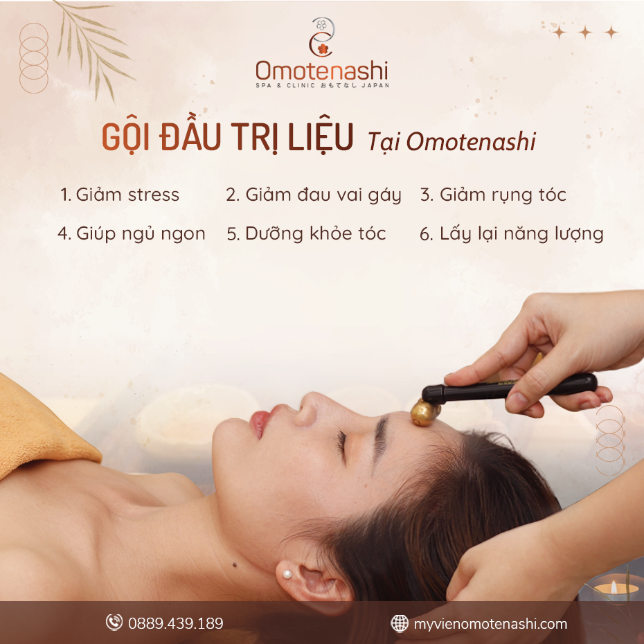 công dụng của gội đầu